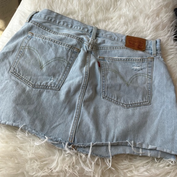 Levi denim mini skirt - Picture 3 of 6